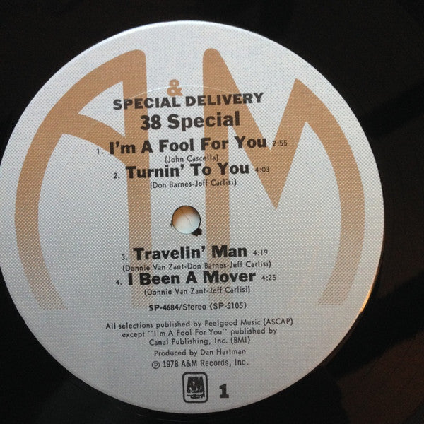 38 Special (2) : Special Delivery (LP, Album, Ter)