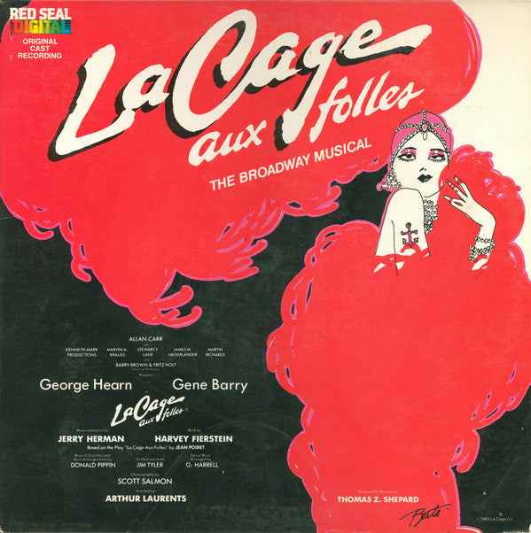 Jerry Herman - La Cage Aux Folles (The Broadway Musical) (LP) (Near Mint (NM or M-))