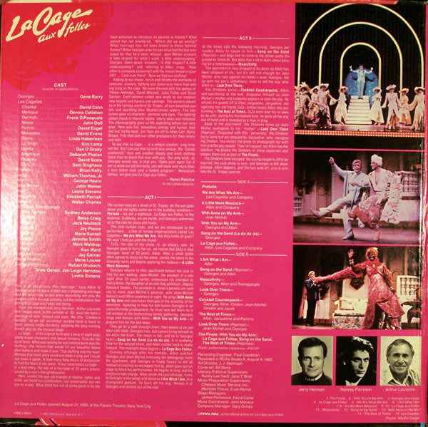 Jerry Herman - La Cage Aux Folles (The Broadway Musical) (LP) (Near Mint (NM or M-))