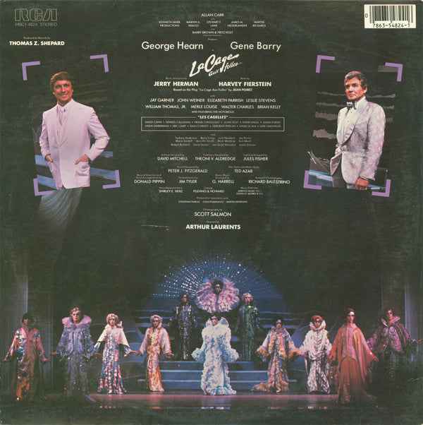 Jerry Herman - La Cage Aux Folles (The Broadway Musical) (LP) (Near Mint (NM or M-))