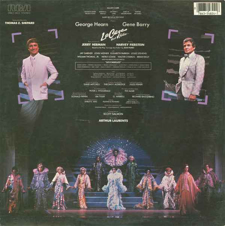 Jerry Herman - La Cage Aux Folles (The Broadway Musical) (LP) (Near Mint (NM or M-))