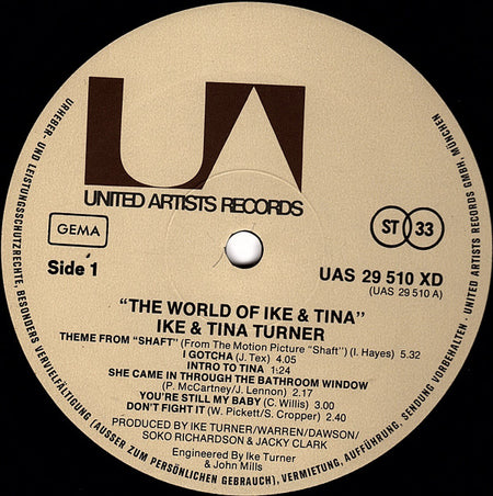 Ike & Tina Turner : The World Of Ike & Tina (2xLP, Album)