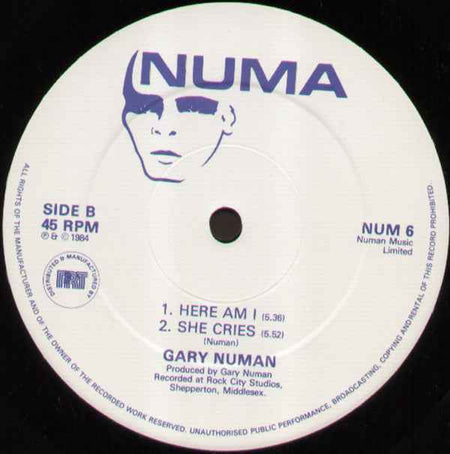 Gary Numan - My Dying Machine (12") (Near Mint (NM or M-))