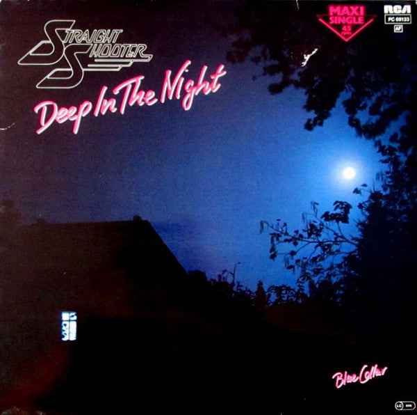 Straight Shooter - Deep In The Night / Blue Collar (12") (Near Mint (NM or M-))