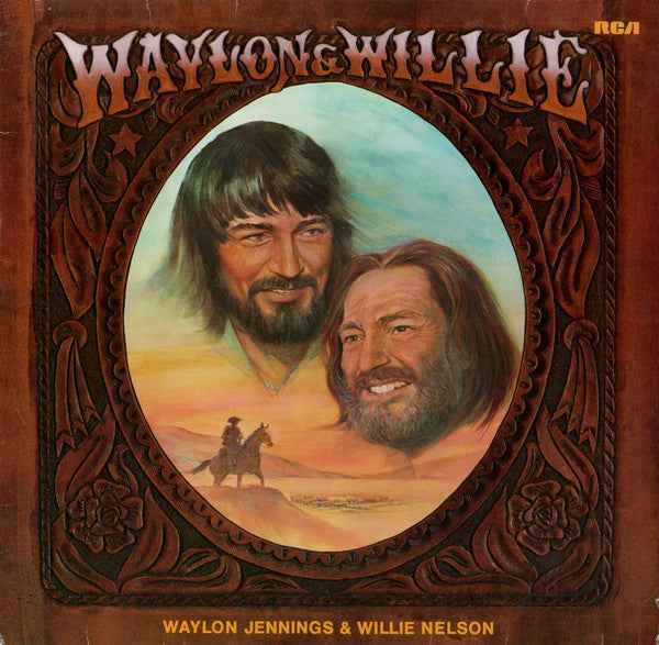Waylon Jennings & Willie Nelson - Waylon & Willie (LP) (Very Good Plus (VG+))