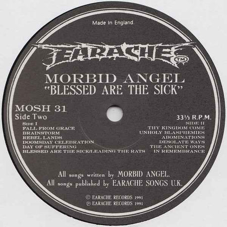 Morbid Angel - Blessed Are The Sick (LP) (Near Mint (NM or M-))