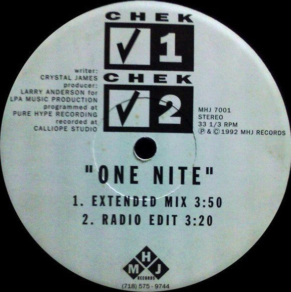 Nite Chek Chek Thickness Storage detail view