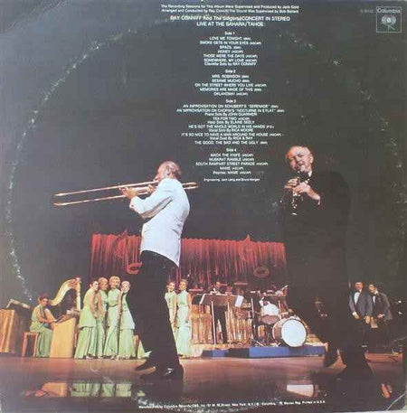 Ray Conniff - Concert In Stereo (Live At The Sahara/Tahoe) (2xLP) (Very Good Plus (VG+))