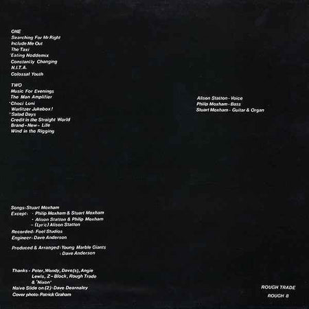 Young Marble Giants - Colossal Youth (LP) (Near Mint (NM or M-))