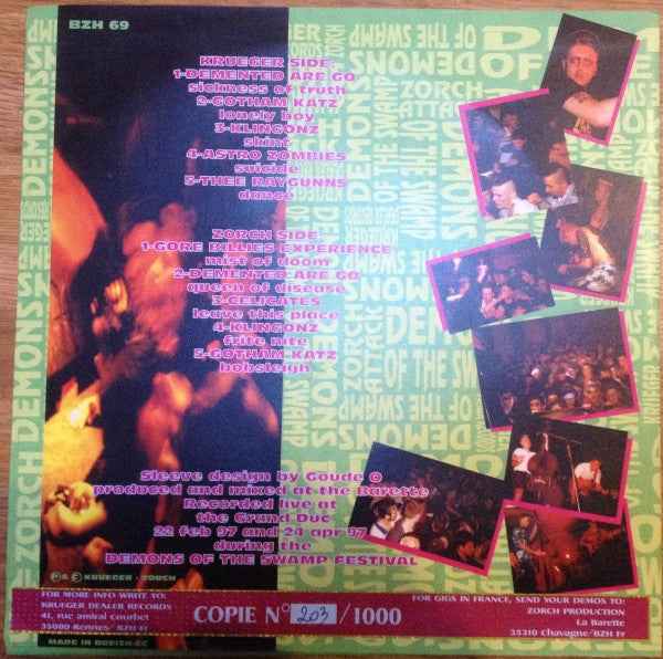 Various - Demons Of The Swamp - Psychosis Compilation Vol 1 (10") (Near Mint (NM or M-))
