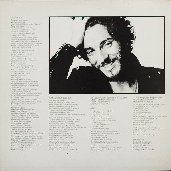 Bruce Springsteen : Born To Run (LP, Album, Gat)