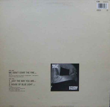 Billy Joel - We Didn't Start The Fire (12") (Near Mint (NM or M-))