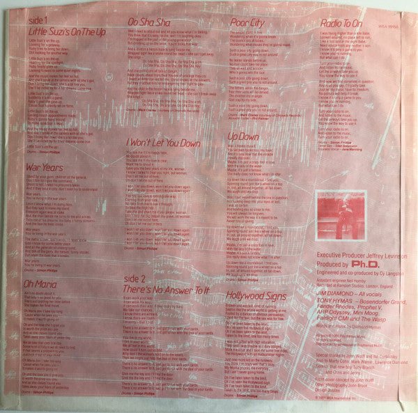 Ph.D. : Ph.D. (LP, Album, RE)