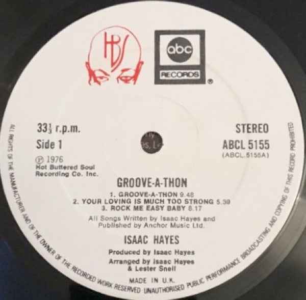 Isaac Hayes - Groove-A-Thon (LP) (Near Mint (NM or M-))