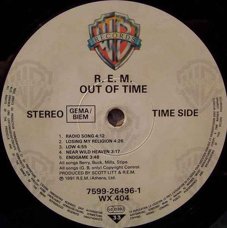R.E.M. - Out Of Time (LP) (Near Mint (NM or M-))