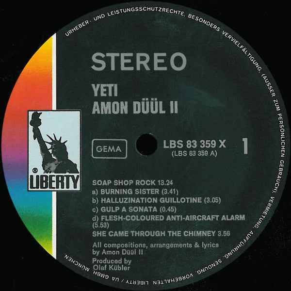 Amon DüüL II Yeti (2xLP) (Near Mint (NM Or M ))
