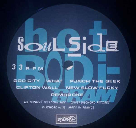 Soulside  - Hot Bodi-Gram (LP) (Near Mint (NM or M-))