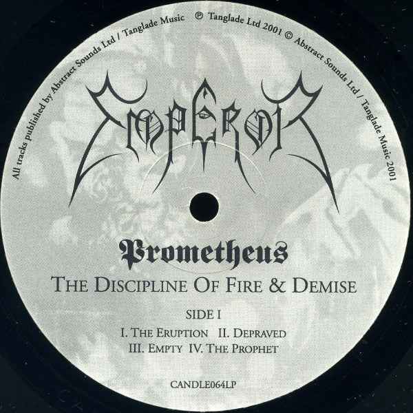 Emperor  - Prometheus - The Discipline Of Fire & Demise (LP) (Very Good Plus (VG+))