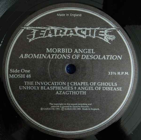 Morbid Angel - Abominations Of Desolation (LP) (Near Mint (NM or M-))