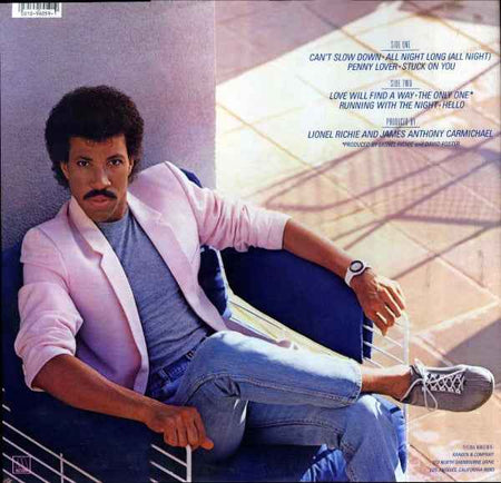 Lionel Richie - Can't Slow Down (LP) (Near Mint (NM or M-))