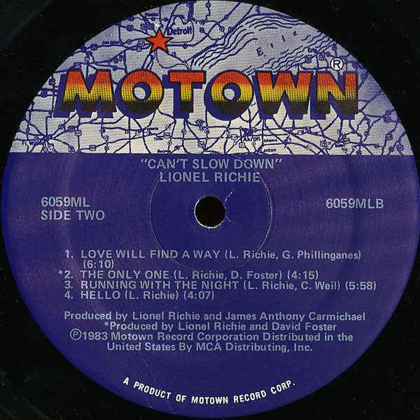 Lionel Richie - Can't Slow Down (LP) (Near Mint (NM or M-))