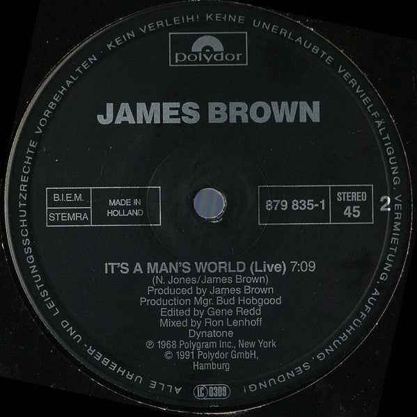 James Brown - I Got You (I Feel Good) (12") (Very Good Plus (VG+))