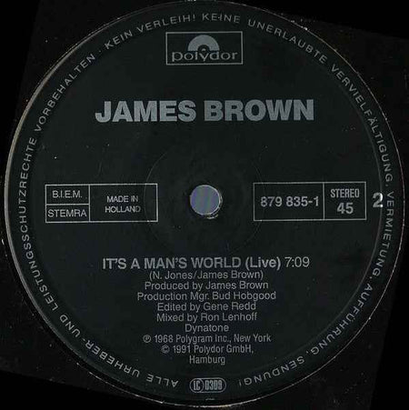 James Brown - I Got You (I Feel Good) (12") (Very Good Plus (VG+))