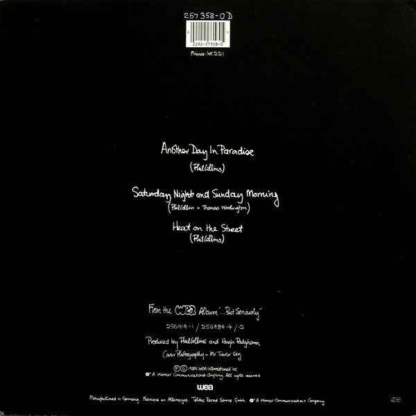 Phil Collins - Another Day In Paradise (12") (Very Good Plus (VG+))