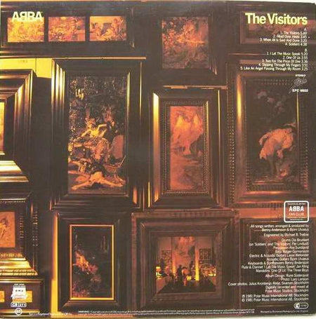 ABBA : The Visitors (LP, Album)