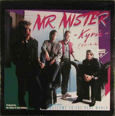 Mr. Mister - Kyrie (12") (Very Good Plus (VG+))