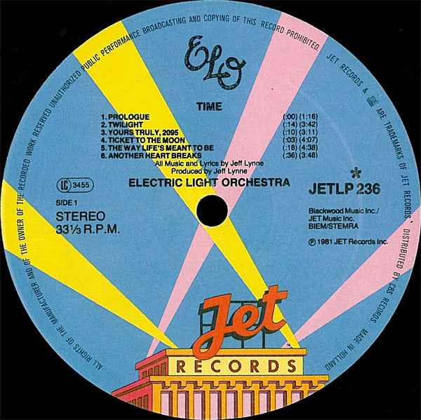 Electric Light Orchestra - Time (LP) (Near Mint (NM or M-))