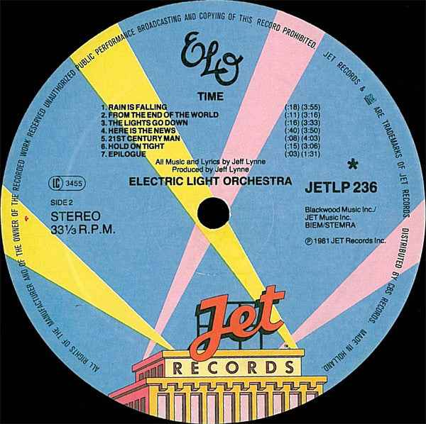 Electric Light Orchestra - Time (LP) (Near Mint (NM or M-))