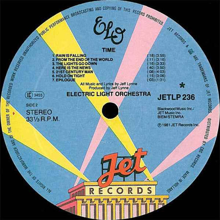 Electric Light Orchestra - Time (LP) (Near Mint (NM or M-))