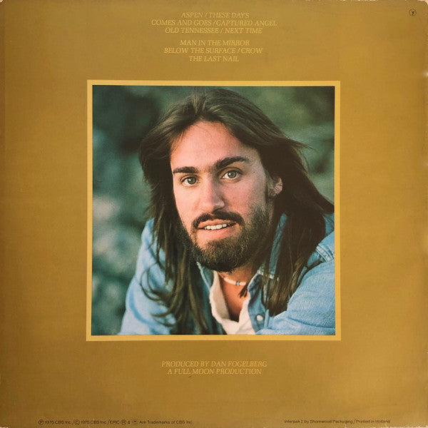 Dan Fogelberg : Captured Angel (LP, Album, Yel)