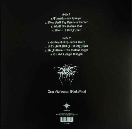 Darkthrone - Transilvanian Hunger (LP) (Near Mint (NM or M-))