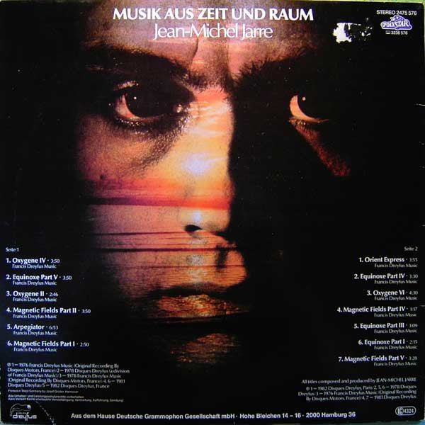 Jean-Michel Jarre : Musik Aus Zeit Und Raum (LP, Comp)