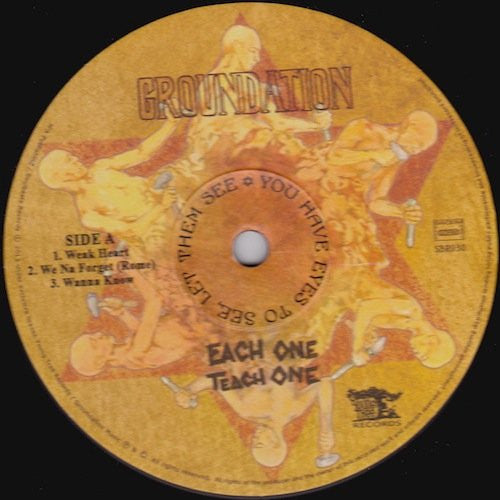Groundation : Each One Teach One (2xLP, Album, Ltd, 180)