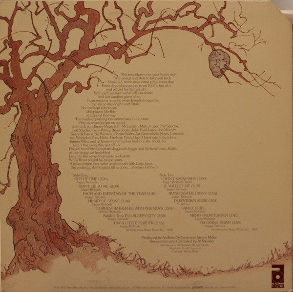 The Rolling Stones : Metamorphosis (LP, Comp, Bes)