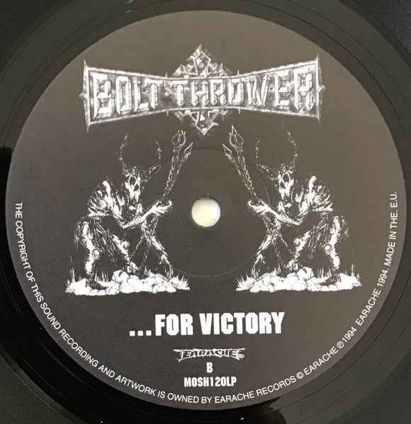 Bolt Thrower - ...For Victory (LP) (Near Mint (NM or M-))