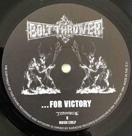 Bolt Thrower - ...For Victory (LP) (Near Mint (NM or M-))