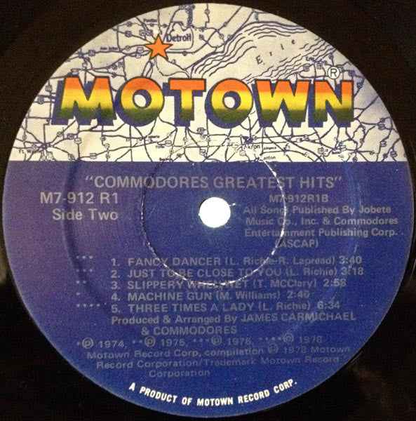 Commodores - Greatest Hits (LP) (Very Good (VG))