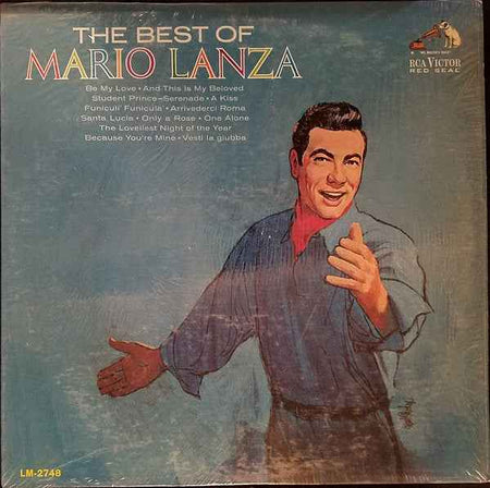 Mario Lanza - The Best Of Mario Lanza (LP) (Very Good Plus (VG+))