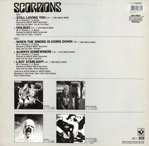 Scorpions : Gold Ballads (LP, Comp)