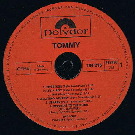 The Who - Tommy (2xLP) (Near Mint (NM or M-))