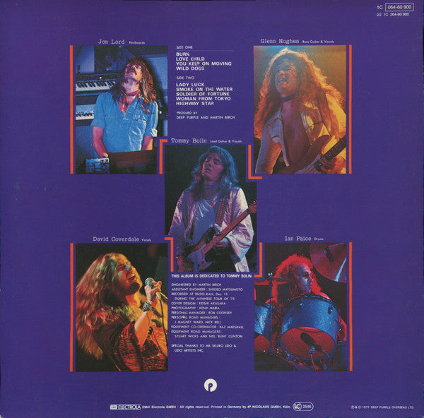Deep Purple : Last Concert In Japan (LP, Album)