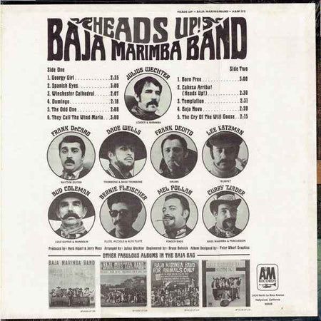 Baja Marimba Band - Heads Up! (LP) (Very Good Plus (VG+))