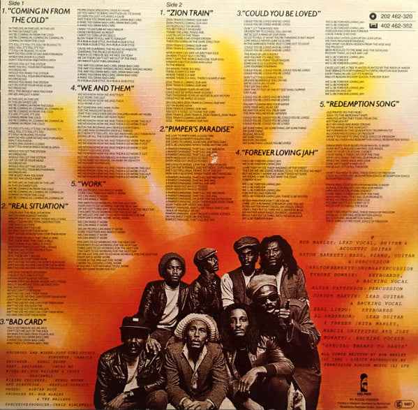 Bob Marley & The Wailers - Uprising (LP) (Near Mint (NM or M-))