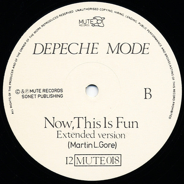 Depeche Mode : See You (Extended Version) (12", Single)