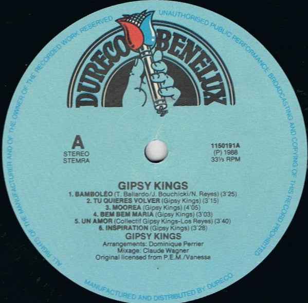 Gipsy Kings - Gipsy Kings (LP) (Near Mint (NM or M-))