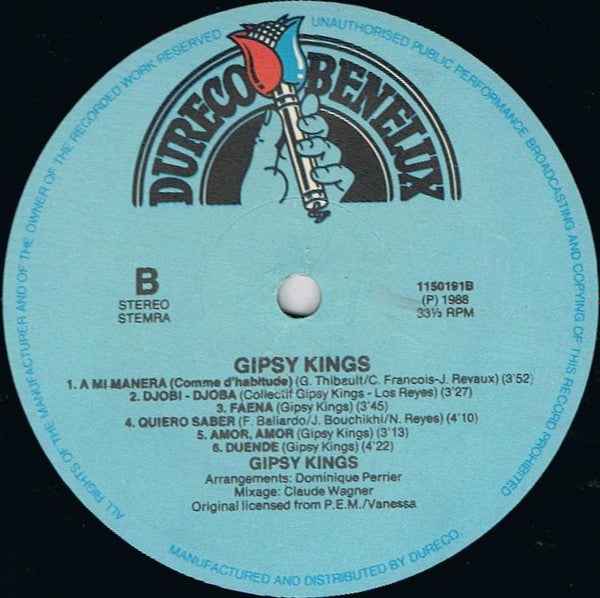 Gipsy Kings - Gipsy Kings (LP) (Near Mint (NM or M-))